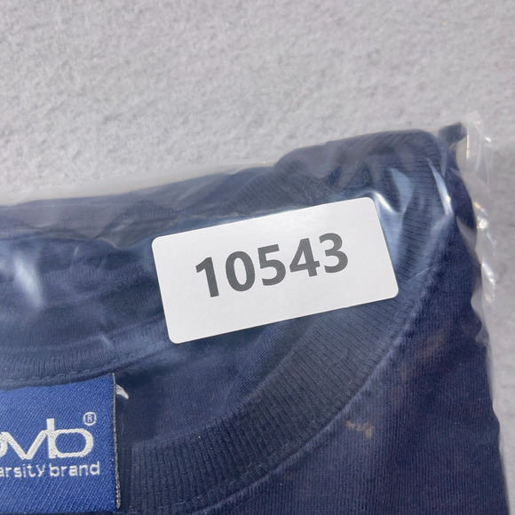 Vintage Michigan Wolverines‎ Shirt Men Large Embroidered Graphic Navy Blue - Picture 10 of 10